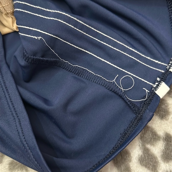 Y2K J. Crew Tankini Top in Blue Size Small - Picture 6 of 17